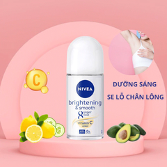 Lăn khử mùi Nivea sáng mịn se khít lỗ chân lông 50ml