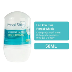 Lăn khử mùi Perspi-Shield không chứa muối nhôm 50ml