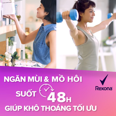 Lăn khử mùi Rexona mát lạnh sảng khoái cho nữ 45ml