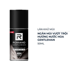 Lăn khử mùi Romano hương nước hoa Gentleman/Classic/Force/Attitude 50ml
