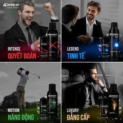 Lăn khử mùi X-Men For Boss Luxury/Intense/Motion/Legend 50ml