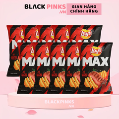 Lốc 10 gói snack khoai tây Lay's Max vị bò Wagyu 75g
