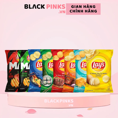 Lốc 10 gói snack khoai tây Lay's mix vị 54g