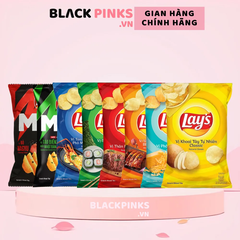 Lốc 10 gói snack khoai tây Lay's mix vị 90g
