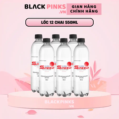 Lốc 12 chai nước uống bổ sung ion Fujiwa Speed 550ml