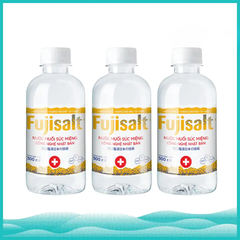 Lốc 12 chai nước muối súc miệng I-on Fujisalt 300ml
