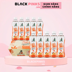 Lốc 12 chai Trà Greentime hương đào sả 350ml