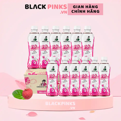 Lốc 12 chai trà Greentime hương vải 350ml