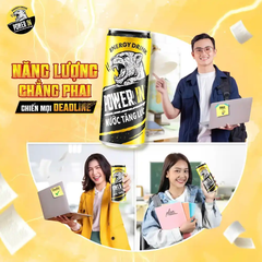 Lốc 12 lon nước tăng lực Power In 320ml