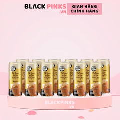Lốc 12 lon trà sữa Mr.Brown đường đen 320ml