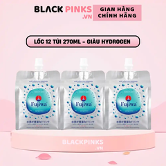 Lốc 12 túi nước uống giàu hydrogen Fujiwa 270ml