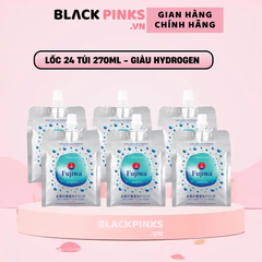 Lốc 24 túi nước uống giàu hydrogen Fujiwa 270ml