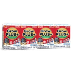 Lốc 4 hộp Sữa bột pha sẵn GrowPlus+ Đỏ 110ml (cho trẻ từ 1-3 tuổi)