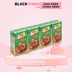 Lốc 4 hộp sữa cacao lúa mạch Care 100 Active 110ml