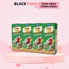 Lốc 4 hộp sữa cacao lúa mạch Care 100 Active 180ml
