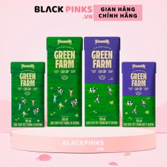 Lốc 4 hộp sữa tươi tiệt trùng Vinamilk Green Farm có đường/rất ít đường 110/180ml