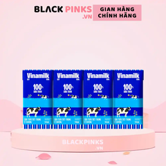 Lốc 4 hộp sữa tươi tiệt trùng Vinamilk ít đường 110/180ml/1l