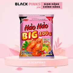Lốc 5 gói mì Big 100 Hảo Hảo tôm chua cay 100g