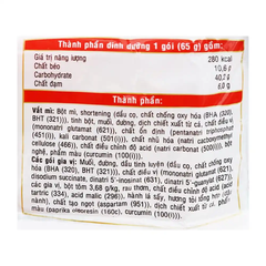 Lốc 5 gói mì Hảo Hảo 100 tôm chua cay gói 65g