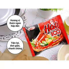 Lốc 5 gói mì Hảo Hảo 100 tôm chua cay gói 65g
