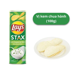Lốc 5 hộp snack khoai tây Lay's Stax mix vị 100g