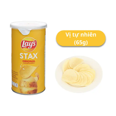 Lốc 5 hộp snack khoai tây Lay's Stax mix vị 65g