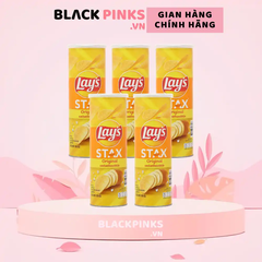Lốc 5 hộp snack khoai tây Lay's Stax vị tự nhiên 100g