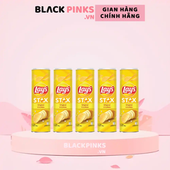 Lốc 5 hộp snack khoai tây Lay's Stax vị tự nhiên 150g