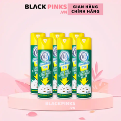 Lốc 6 chai bình xịt ruồi muỗi Lion King 600ml