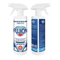 Lốc 6 chai dung dịch vệ sinh diệt khuẩn đa năng Fujion 500ml