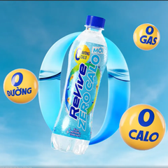 Lốc 6 chai nước bù khoáng Revive không calo 500ml