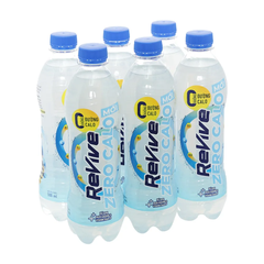 Lốc 6 chai nước bù khoáng Revive không calo 500ml