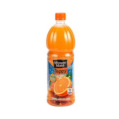 Lốc 6 chai nước cam có tép Teppy Minute Maid 1L
