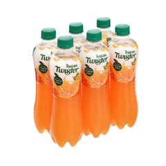 Lốc 6 chai nước cam ép Twister 450ml