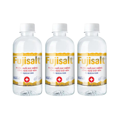 Lốc 6 chai nước muối súc miệng I-on Fujisalt 300ml