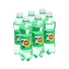 Lốc 6 chai nước ngọt 7Up 390ml
