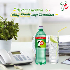 Lốc 6 chai nước ngọt 7Up 600ml