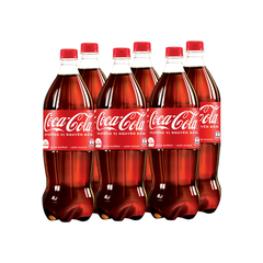 Lốc 6 chai nước ngọt Coca Cola 1.5L