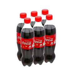 Lốc 6 chai nước ngọt Coca Cola 600ml