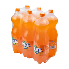 Lốc 6 chai nước ngọt Fanta cam 1.5L