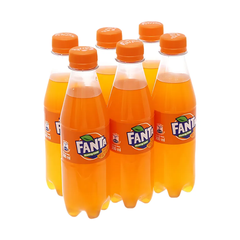 Lốc 6 chai nước ngọt Fanta hương cam 300ml