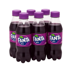 Lốc 6 chai nước ngọt Fanta nho 300ml