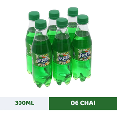 Lốc 6 chai nước ngọt Fanta soda kem 300ml