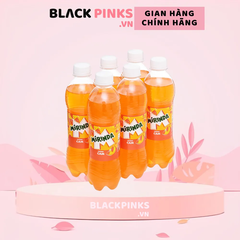 Lốc 6 chai nước ngọt Mirinda cam 390ml