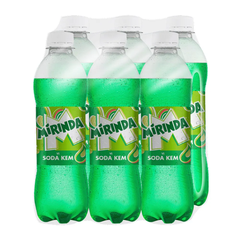 Lốc 6 chai nước ngọt Mirinda soda kem 390ml