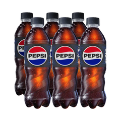 Lốc 6 chai nước ngọt Pepsi không calo 390ml
