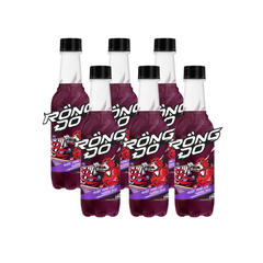 Lốc 6 chai nước tăng lực Rồng Đỏ hương nho 330ml