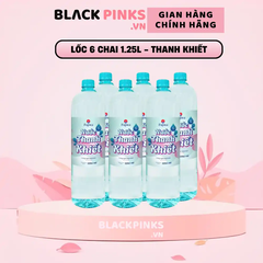 Lốc 6 chai nước thanh khiết pha sữa và uống thuốc Fujiwa 1.25L