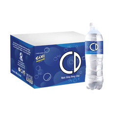 Lốc 6 chai nước tinh khiết Chương Dương 500ml