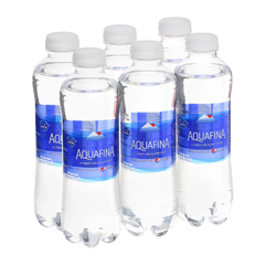 Lốc 6 chai nước uống tinh khiết Aquafina 355ml
